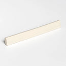 White Glossy Edge Trim Ceramic Moldings 5/8x6
