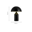 GobekUsa Iron Table Lamp: Nordic Design LED Desk Light for Bedroom Décor