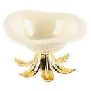 GobekUsa Golden Branches Ceramic Fruit Plate Tray Bowl Home Decoration Accessories