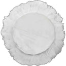 White Goose Feather Christmas Tree Cone