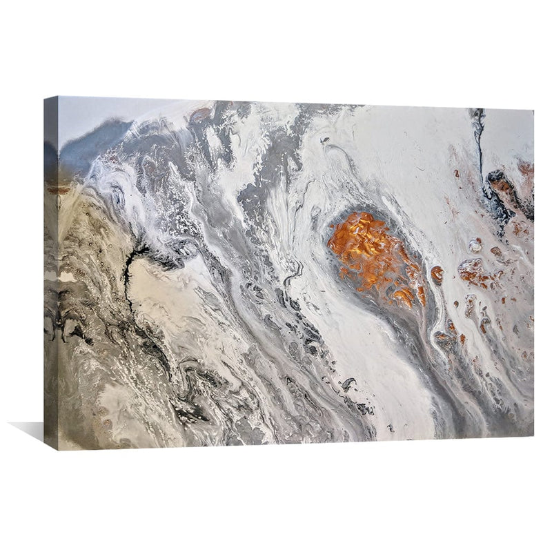 White Granite Canvas