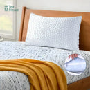 GobekUsa Cooling Shredded Sponge Memory Foam Pillow - Medium Firm Support