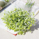 White gypsophila artificial flowers wedding and home decor bouquet by Decorbites