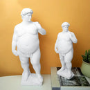 GobekUsa Abstract Human Body Sculpture Resin Craft Desktop Ornaments Garden Art Decoration