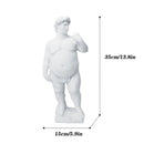 GobekUsa Abstract Human Body Sculpture Resin Craft Desktop Ornaments Garden Art Decoration
