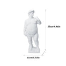 GobekUsa Abstract Human Body Sculpture Resin Craft Desktop Ornaments Garden Art Decoration