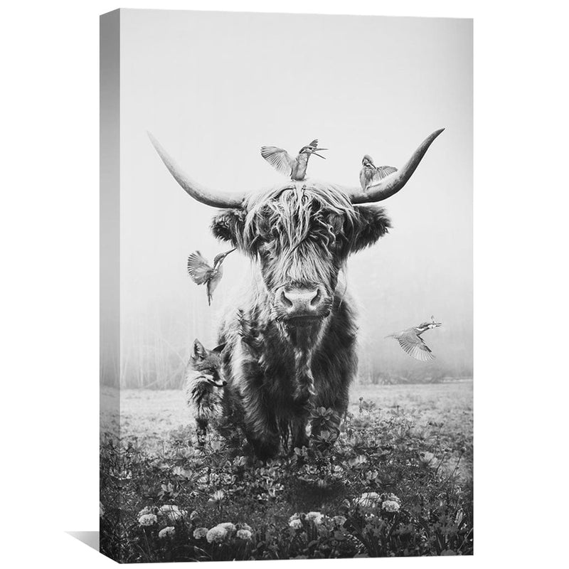 White Highlander Canvas