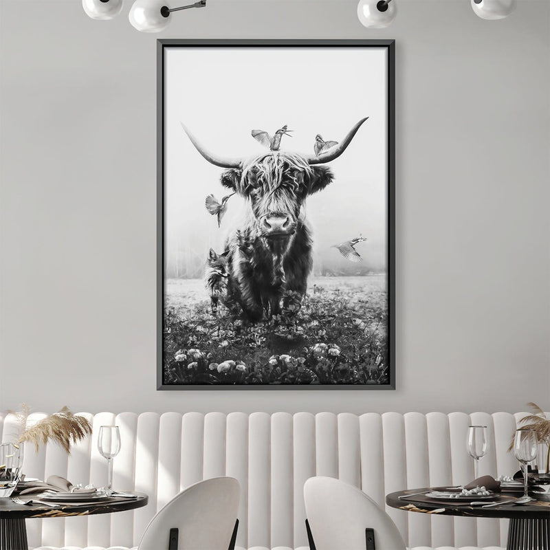 White Highlander Canvas