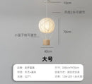 GobekUsa Hot Air Balloon Chandeliers - Handmade Rattan Fabric Kids Room Lamps