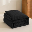 GobekUsa King Size Seersucker Quilt: Soft, Breathable, All-Season Comforter