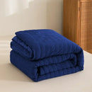 GobekUsa King Size Seersucker Quilt: Soft, Breathable, All-Season Comforter