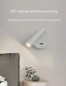 GobekUsa Bedroom Wall Lamp Surface Spotlight Indoor Reading Sconce Lights