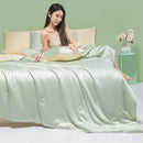 GobekUsa Cool Feel Summer Quilt: Grade A Ice, Extra Soft, Quick Drying Quilted Blanket