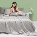 GobekUsa Cool Feel Summer Quilt: Grade A Ice, Extra Soft, Quick Drying Quilted Blanket