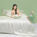 GobekUsa Cool Feel Summer Quilt: Grade A Ice, Extra Soft, Quick Drying Quilted Blanket