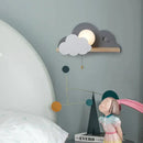 GobekUsa Nordic Macaron LED Cloud Glass Wall Lamps for Children Room