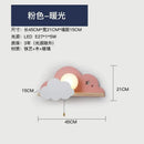 GobekUsa Nordic Macaron LED Cloud Glass Wall Lamps for Children Room