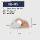 GobekUsa Nordic Macaron LED Cloud Glass Wall Lamps for Children Room