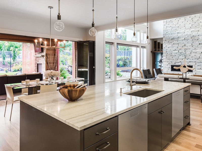 White Macaubas Veincut Quartzite