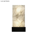 GobekUsa Nordic Style Mica Wall Sconce: Rectangle Shade, Single Light, Living Room Wall Mount
