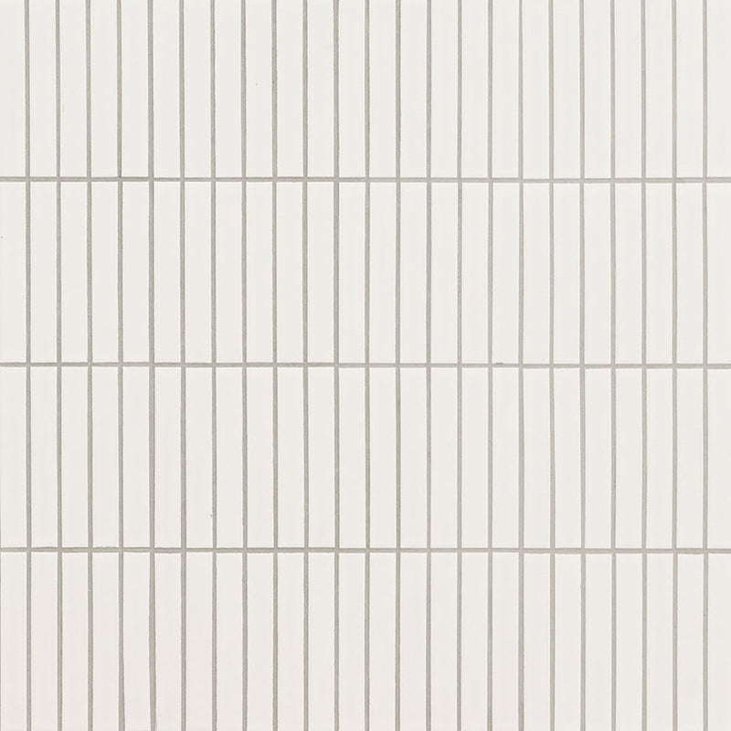 MSI White Matte 1x6 Stack Pattern, photo 2 of 8