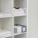 White mesh underwear organizer box set bedroom wardrobe storage by Decorbites