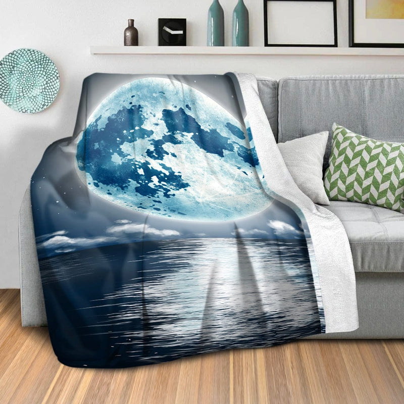 White Moon Blanket