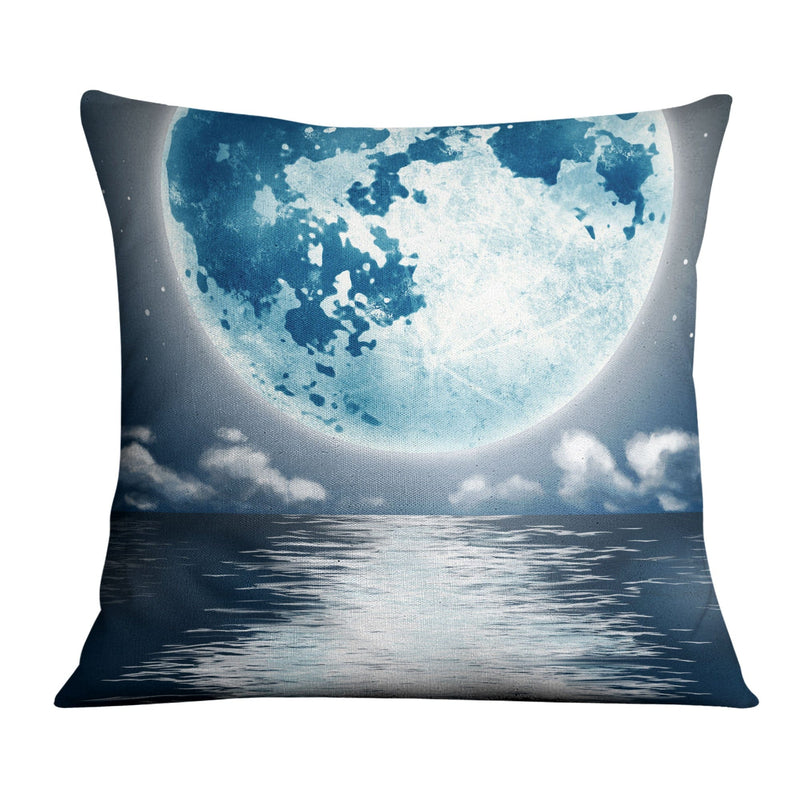 White Moon Cushion