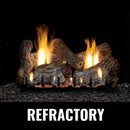 White Mountain Hearth VAIL 32" Vent-Free Propane/Natural Gas Fireplace With Outer Frame, Hood, Louvers (SAK41582)