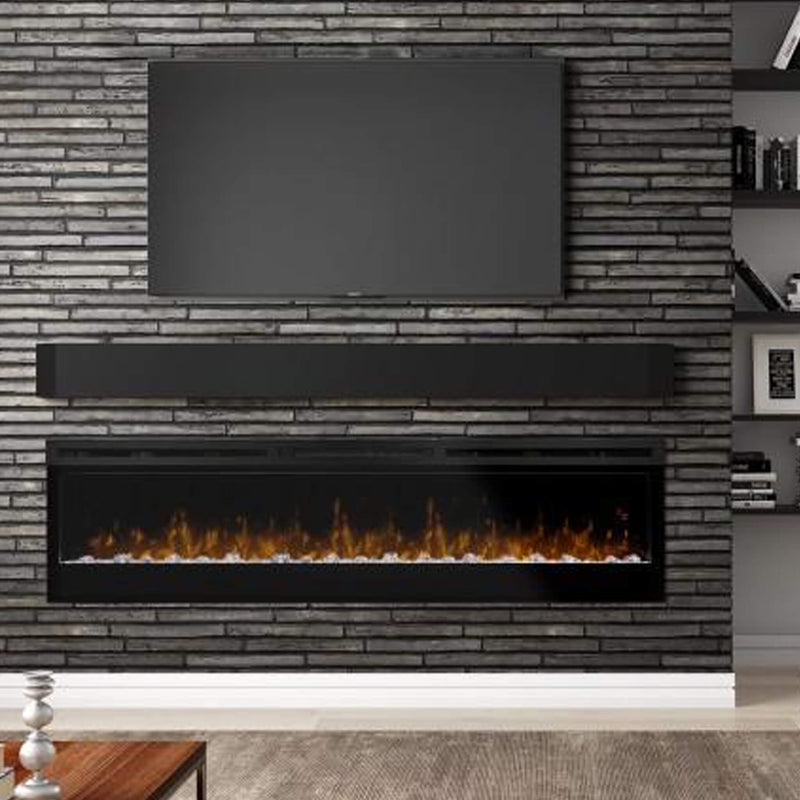 White Mountain Hearth Nexfire 74" Contemporary Linear Electric Wall Mount Fireplace [EBL74] (SAK14782)