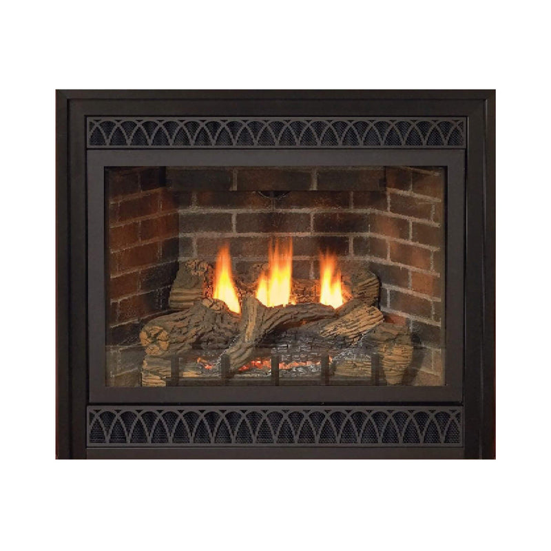 White Mountain Hearth Tahoe Propane Gas Direct Vent Deluxe Fireplace With Switch And Blower [DVD36FP] (SAK98471)
