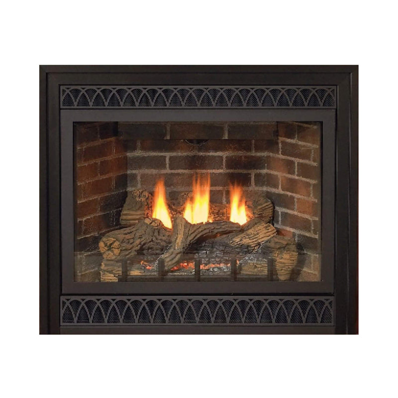 White Mountain Hearth Tahoe Propane Gas Direct Vent Deluxe Fireplace, 36" [DVD36FP] (SAK67105)