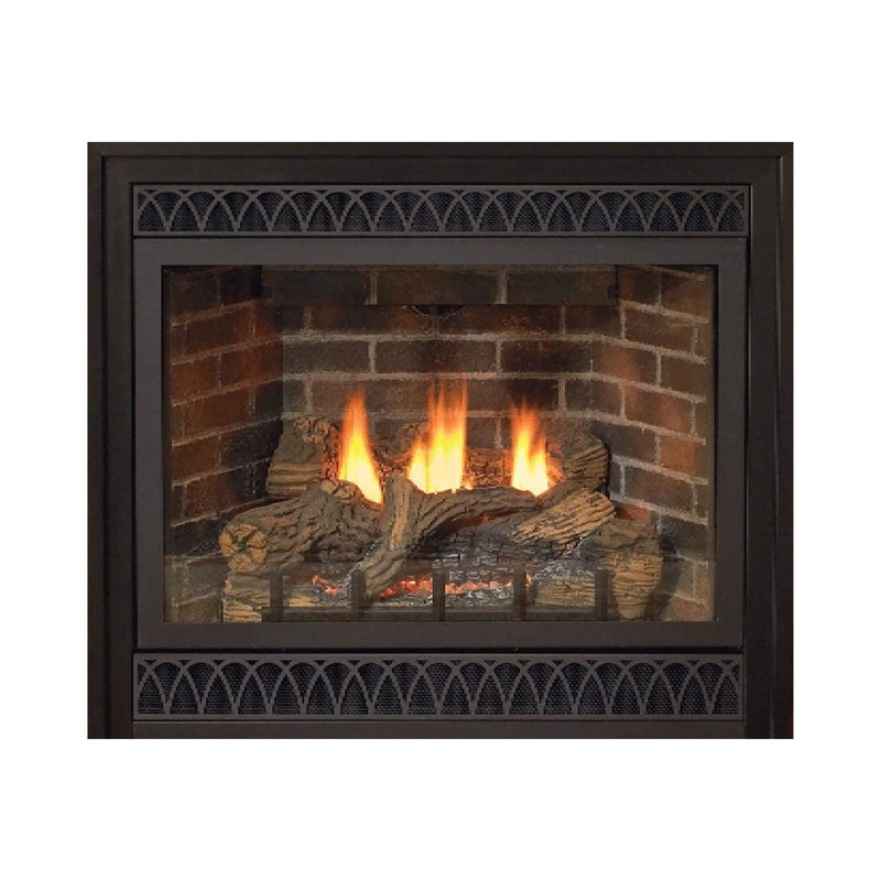 White Mountain Hearth Tahoe Natural Gas Direct Vent Deluxe Fireplace, 42" [DVD42FP] (SAK56218)