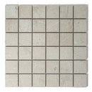 White Natural Matte Straight Joint 2x2 Porcelain Mosaics 12x12