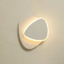 GobekUsa White Nordic Style LED Wall Sconce - Shaded Acrylic Corridor Light Fixture