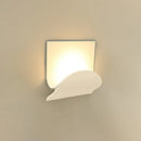 GobekUsa White Nordic Style LED Wall Sconce - Shaded Acrylic Corridor Light Fixture