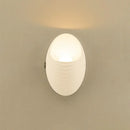 GobekUsa White Nordic Style LED Wall Sconce - Shaded Acrylic Corridor Light Fixture