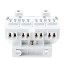 White plastic 2g11 lamp holder socket kitchen terminal block by Decorbites