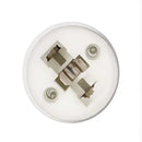 White plastic e14 to g9 converter splitter bulb socket kitchen adapter by Decorbites