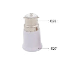 White plastic lamp base converter living room socket adapter by Decorbites