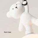 GobekUsa Bear Nursery Room Resin Pendant Lamp for Kids Bedroom