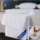 GobekUsa Cotton Quilted Waterproof Bed Protector Pad for Elderly, Children, Mother Child