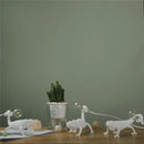 White resin chameleon night light – bedroom reading lamp by Decorbites