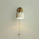 GobekUsa Ceramic LED Wall Sconce Up Down Rotate Pull Chain Mirror Light