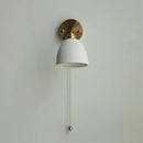 GobekUsa Ceramic LED Wall Sconce Up Down Rotate Pull Chain Mirror Light