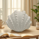 Ceramic Clam Shell Vase for Terrarium Arrangements and Modern Home Decor