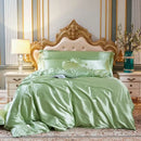 GobekUsa King Size Silk-Blend Duvet Cover Set with Pillowcases