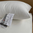 GobekUsa 100% Cotton Rectangle Neck Pillow - Hotel & Home Solid Color