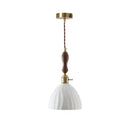 GobekUsa Ceramic LED Hanging Pendant Light - Modern Nordic Design for Home Decor