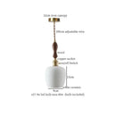 GobekUsa Ceramic LED Hanging Pendant Light - Modern Nordic Design for Home Decor